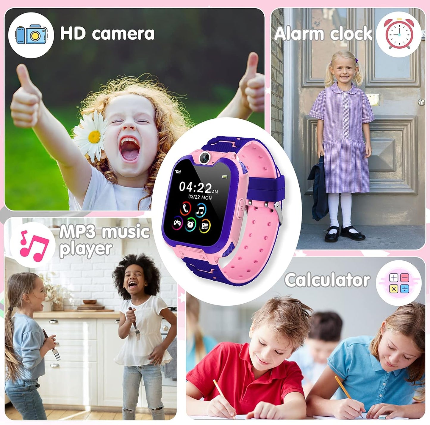 Reloj Inteligente Q12 Para Niños y Niñas